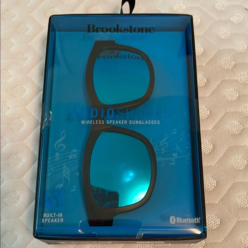 Brookstone Audio Shades with Bluetooth Speakers